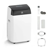 Air Conditioner 12000 BTU, 6in1 Air Conditioning Unit Portable Cools, Heats, fan