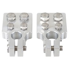 Car Audio 4 Spot Flat Multi Connection Battery Terminals For SAE Top Post Style