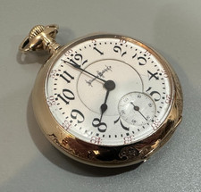 Illinois Bunn Special Size 18 Gold filled 21 jewels Pocket Watch circa 1912