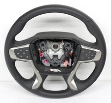 OEM Steering Wheel For GMC Acadia Black Leather 84994094