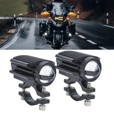 LED Motorcycle Driving Lights 60W 12000LM Fog Lights 6000K Driving Auxiliary ...