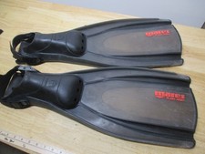 Mares Avanti Plana Adult Medium Black Open Heel Scuba Diving and Snorkeling Fins