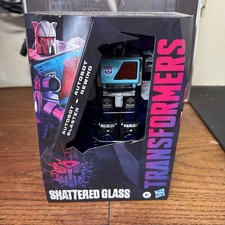 Transformers Generations Shattered Glass BLASTER & Micromaster Rewind Voyager cl