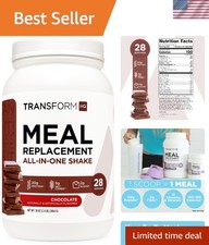 Non-GMO, Gluten-Free Chocolate Meal Shake - 28 Servings for Energizing Nutrition