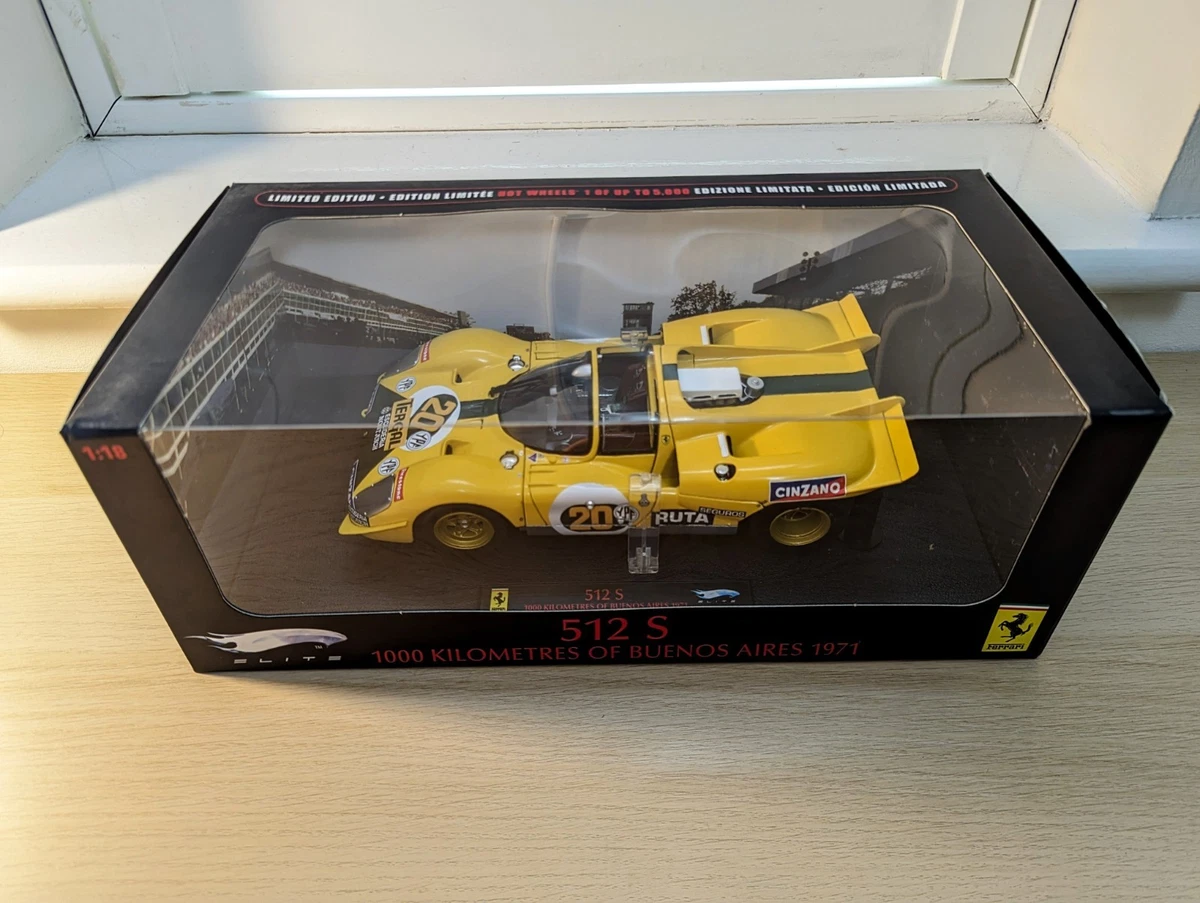 Lot 3 Ferrari 1/18 - Kyosho (348 TB, 512 BB) & Hot Wheels Elite (328 GTB) - Occasion
