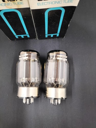 CETRON 6336A Vacuum Vintage Tubes & Tube Sockets Pair From Japan Very Good F/S - Picture 8 of 12
