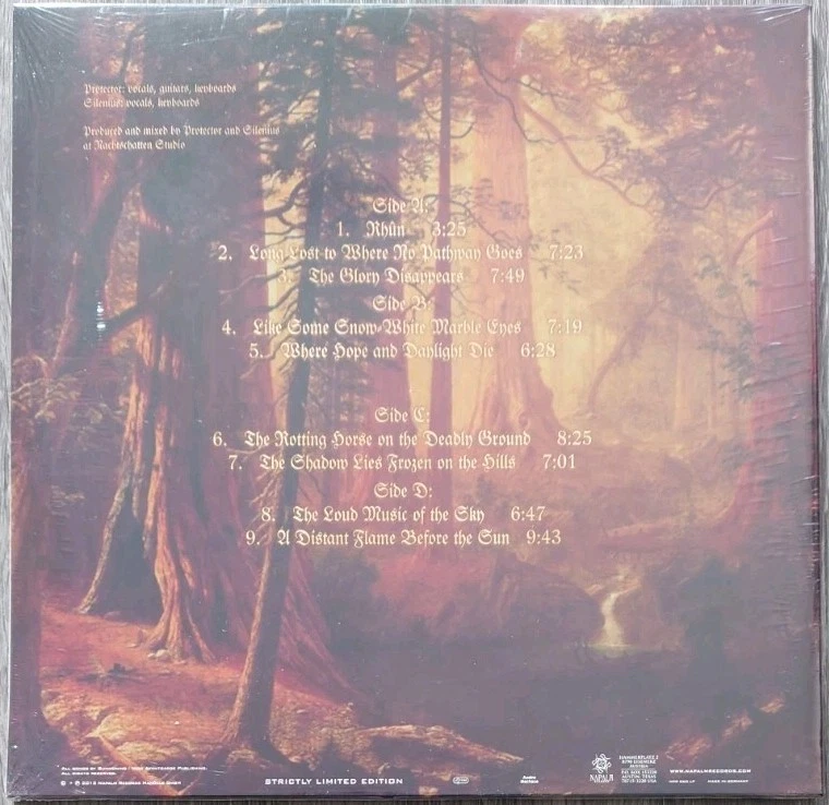 Summoning – Stronghold 2x LP (Repress ltd.300)-Falkenbach- Caladan Brood- Abigor - Image 2 of 3