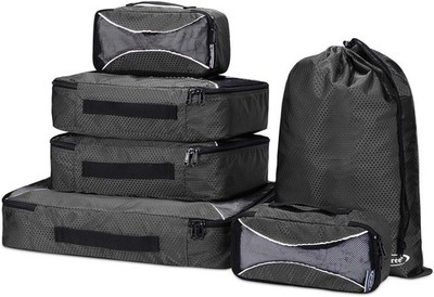 G4Free 6 Stück Packing Cubes Wert für Reisegepäckorganisatoren