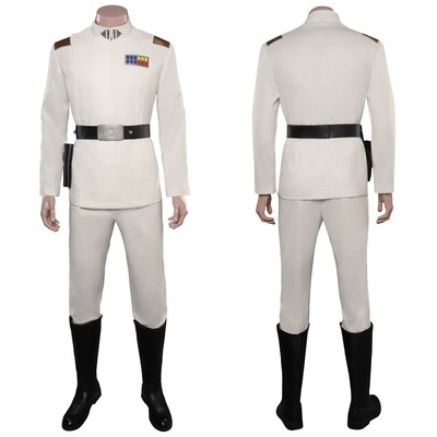 #ad Grand Admiral Thrawn Cosplay Costume Fantasia Party Disguise Top Pants Halloween $79.22