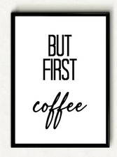 Kitchen Prints Wall Art Picture Minimalistic Funny Quote Print Poster Decor