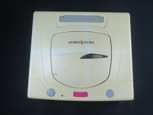 Sega Saturn Console only Japan HST 3220 White games Japanese version game tested - Picture 2 of 22