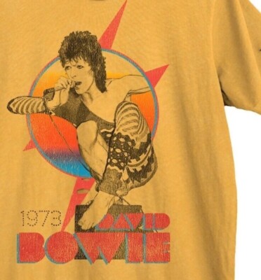 David Bowie Shirt, David Bowie Tour  1973 Cotton T-shirt Unisex S-5XL