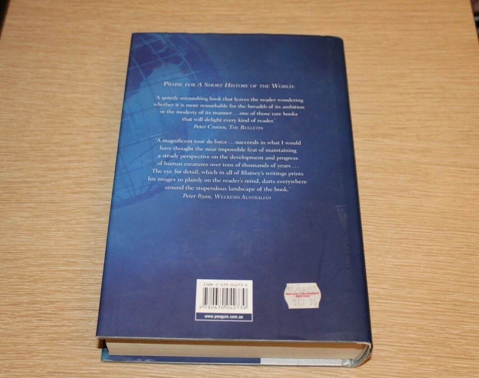 A Short History of the 20th Century by Geoffrey Blainey Hardcover - Image 2 of 4