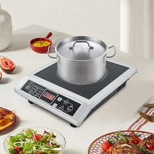 Portable Kitchen Countertop Induction Cooktop Burner Electric Hot Stove 3500W