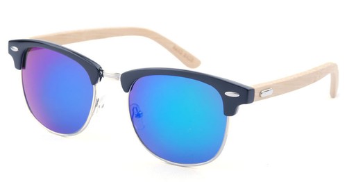 Mens Womens Retro Classic Bamboo Wayfay Style Eco Style Sunglasses-AUS Seller - Picture 7 of 70