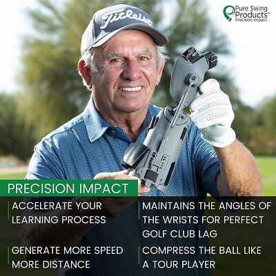 Pure Swing Precision Impact Golf Swing Trainer | Left Handed