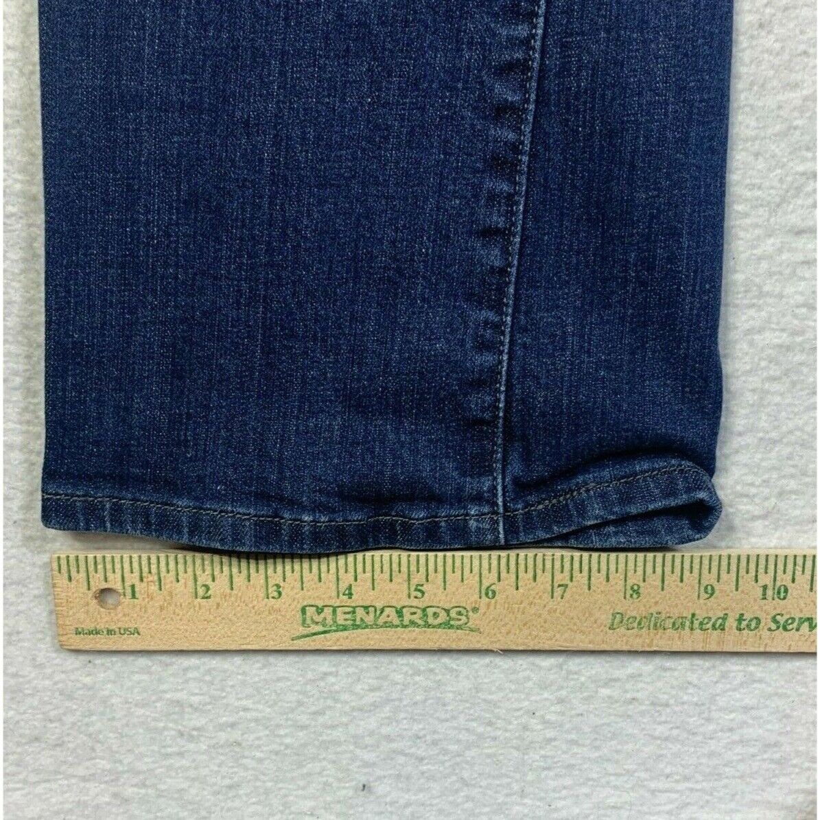 Levis Jeans Womens 12 Short Blue 515 Bootcut Stud… - image 8