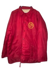 VTG United States Marine Corps Red Button Jacket, Sz: L