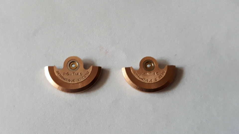 ВИНТАЖНЫЙ ротор - колеблющийся вес PONTIAC 21 рубин движение автоматические швейцарские часы - Изображение 2 из 4