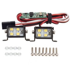 Powerhobby PHBPHLIGHT009 15MM RC Double Row LED Lights Headlights Spotlight w/Co