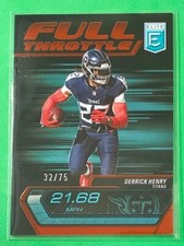 2024 DONRUSS ELITE FOTL FULL THROTTLE RED INSERT DERRICK HENRY #32/75 - RAVENS