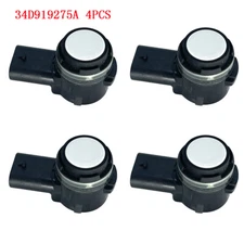 4pcs PDC Parking Sensor White for Audi A3 A4 A5 Q5 Q7 TT PORSCHE 911 34D919275A