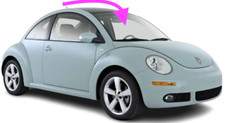 Fits 1998-2011 Volkswagen New Beetle Front Windshield Windscreen Glass