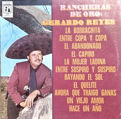 GERARDO REYES - RANCHERAS DE ORO - LP SEALED CAYTRONICS CYS 1452 USA 1975 RARE