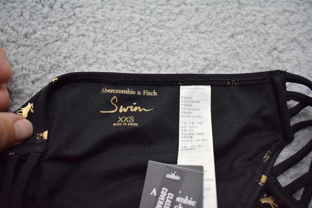 Abercrombie and fiche ビキニ Women's Low Rise Tie-Side Cheeky Bottom | Women's Clearance