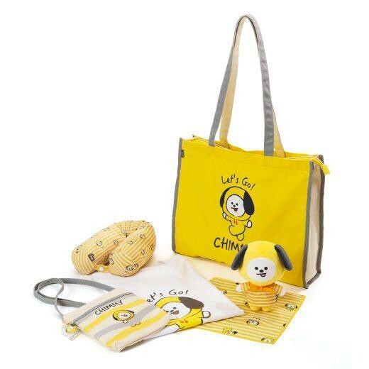 BT21 BTS Happy Summer Bag CHIMMY Ver. Line Friends Official BT21 BTS Happy Summer Bag CHIMMY Ver. Line Friends Official