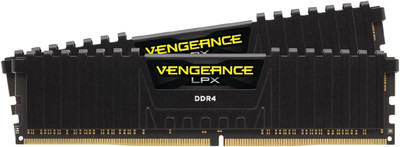 VENGEANCE LPX 32GB (2x16GB) DDR4 3200MHz RAM for Intel/AMD - Black