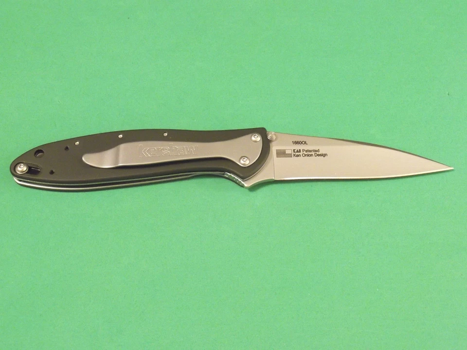 KERSHAW 1660OL LEEK оливковый Drab скорость безопасный открытый linerlock нож США новый! - Изображение 3 из 4