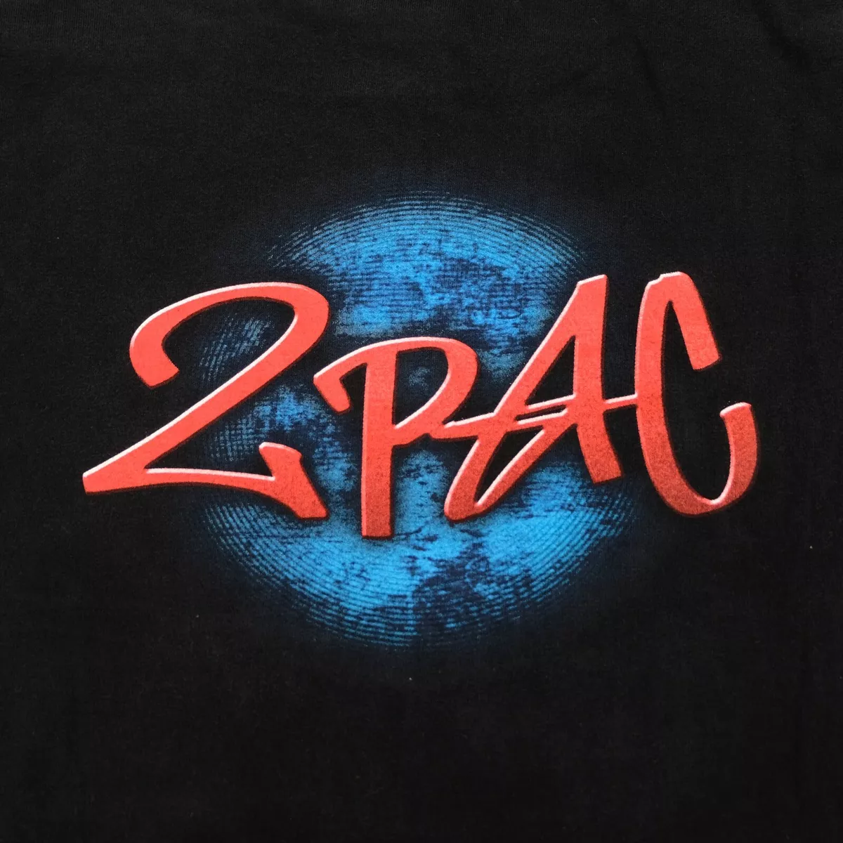 Rare Vintage CYGNUS Tupac Shakur 2Pac 2001 Memorial T Shirt 90s 2000s Black XL