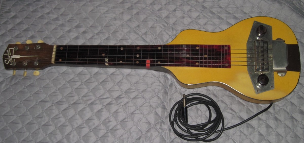 Gibson P13 pickup 1950 's Vintage Silvertone Lap Steel Guitar | eBay