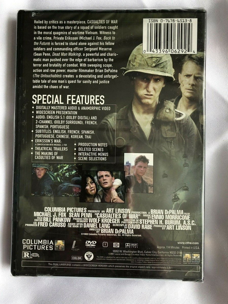 Casualties of War (DVD, 2001) for sale online | eBay