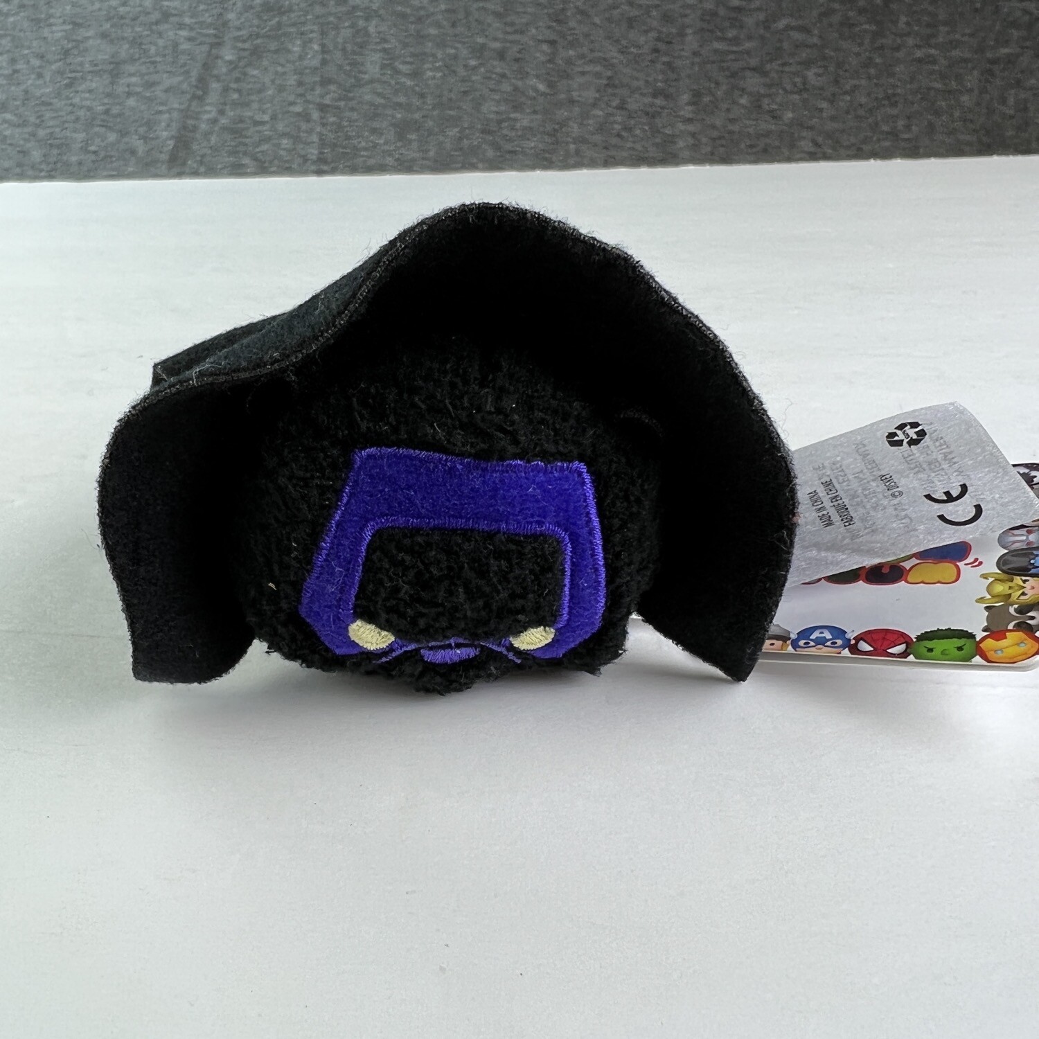 Disney Marvel Avengers Tsum Tsum Mini Plush Bean Bag Toy Black