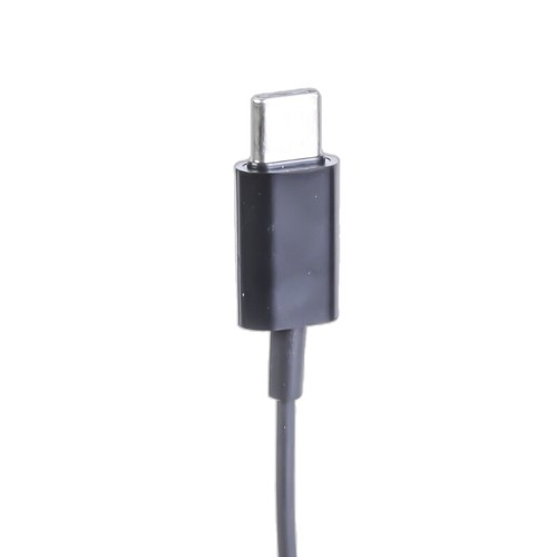 USB Type C Spring Single Side Earphones with Call and Volumes Adjustments for PC - Picture 3 of 8