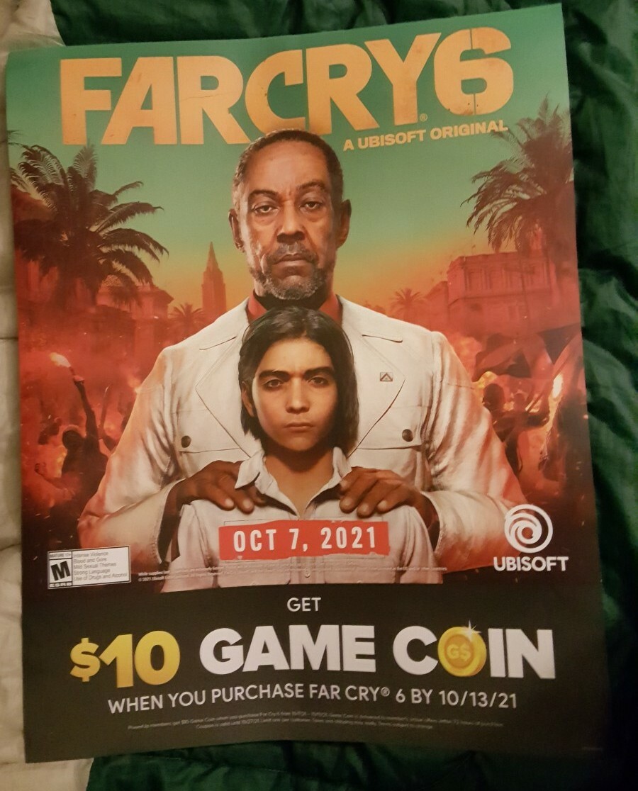 Far Cry 6 Heavy Cardstock Poster Approx 22
