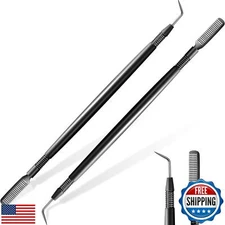 Chumia 2 Pieces Eyelash Lift Perm Tool Lash Separator Tint Tool Stainless Ste