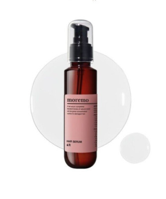 MOREMO HAIR SERUM R for Damaged Dry Static Hair Natural Seed Oils Serum 120ml
