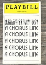 Vintage Playbill, A Chorus Line, May 1976,  Shubert Theatre