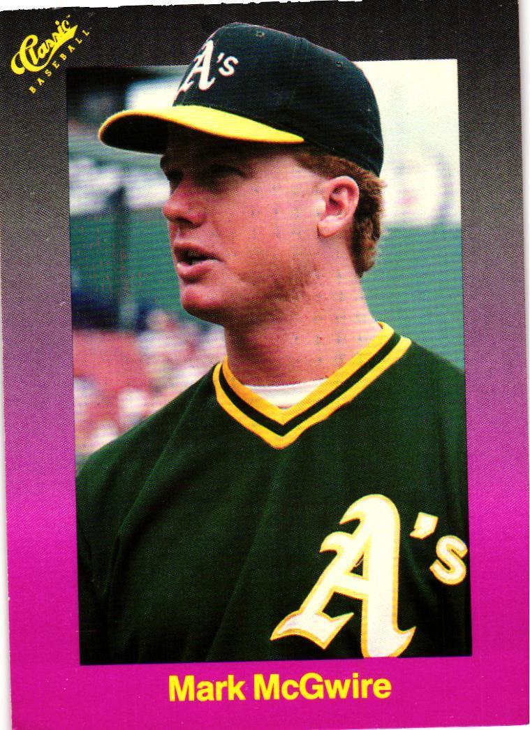 1989 Classic #190 Mark McGwire | eBay