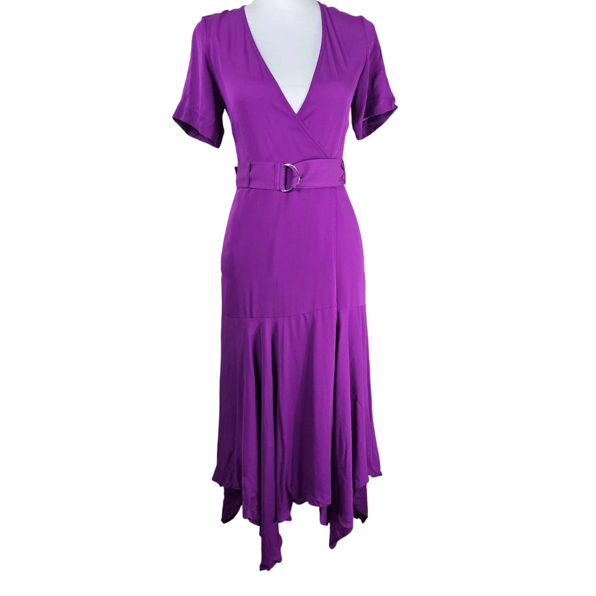 open lace back dress Macy Chiffon Adjustable Bridesmaid Dress