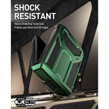 For Motorola Moto Razr 2024/2025 Case Shockproof Protective KickStand Green