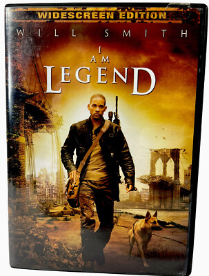 I Am Legend 2008 DVD Will Smith, Alice Braga, Charlie Tahan
