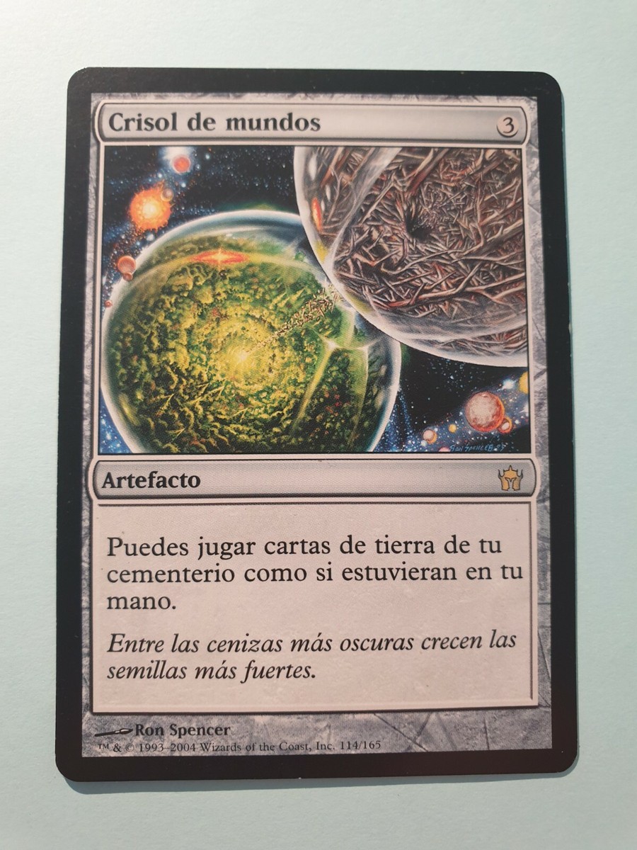 CRUCIBLE OF WORLDS | FIFTH DAWN | SPANISH | MTG | NM CRUCIBLE OF WORLDS | FIFTH DAWN | SPANISH | MTG | NM