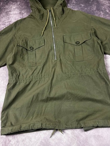 Archive Helmut Lang Vintage 1998 Millitary Cotton Anorak Jacket Mens size S - Picture 3 of 12
