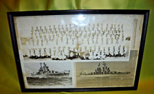 1946 NAVY GREAT LAKES ILL BLACK WHITE PHOTO SAILERS USS PORTSMITH  LARGE PICTURE
