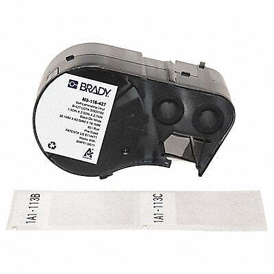 Brady Worldwide Inc. M5-116-427 Self-laminating Vinyl Wrap Around Labels With