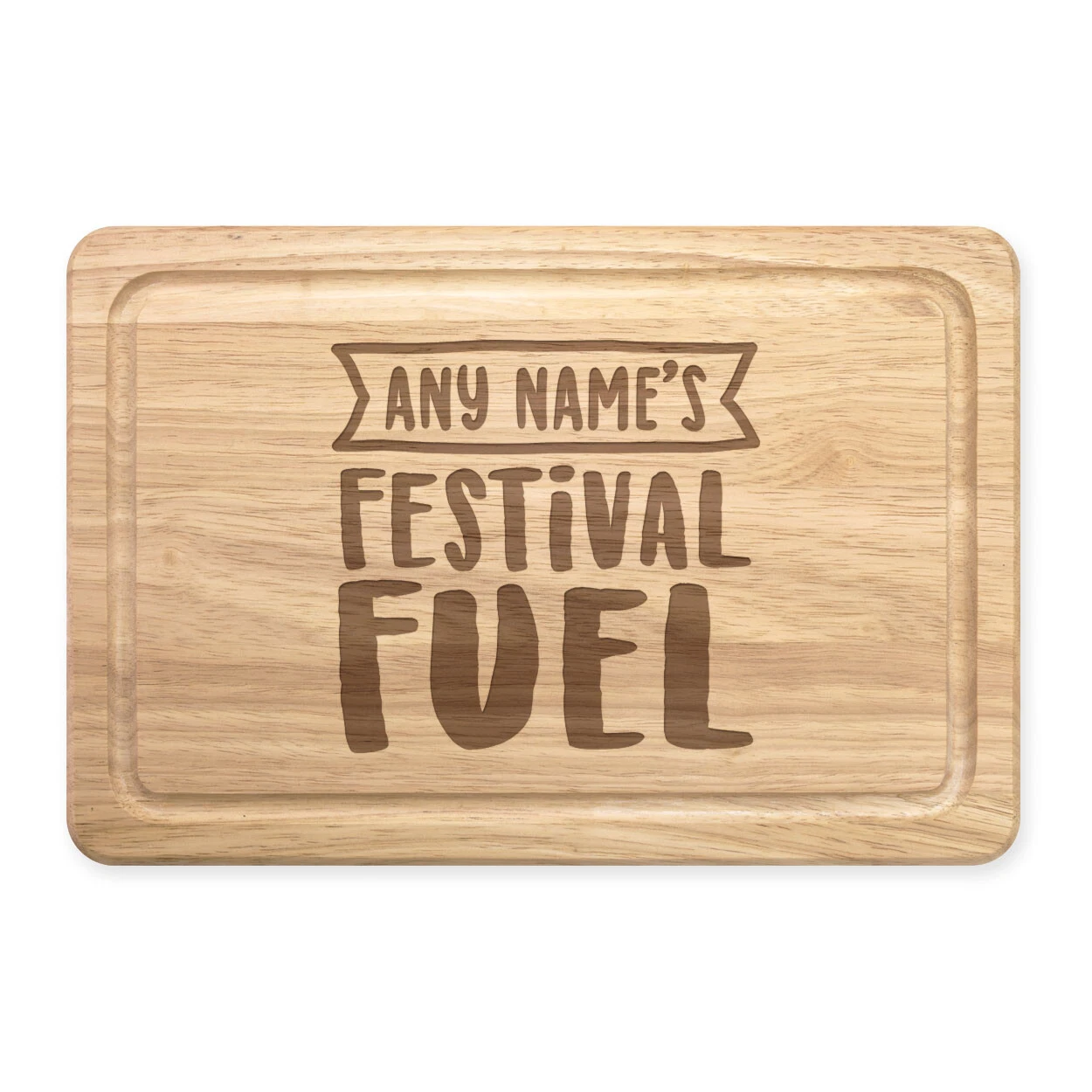 Custom Festival Fuel Rectangular Cutting Board Funny Birthday